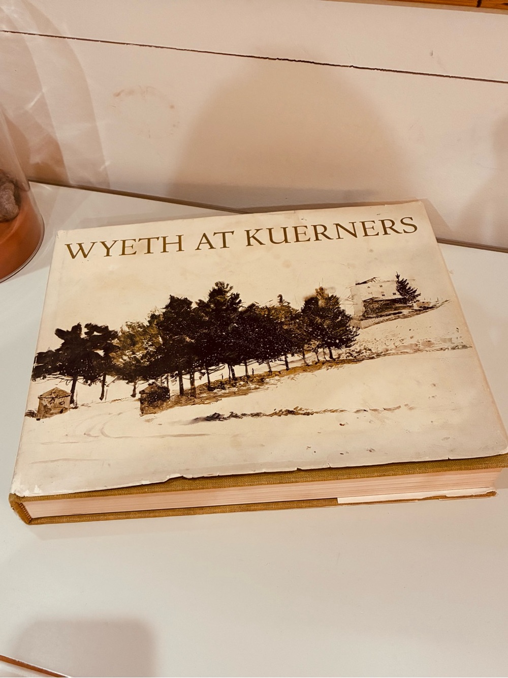 Vintage 1976 Wyeth at Kuerners Hardcover Art Book First Edition